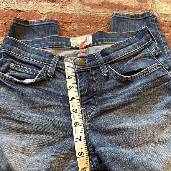 Current/Elliott Blue The Stiletto Townie Skinny Distressed Jeans size 25 - Picture 4 of 16